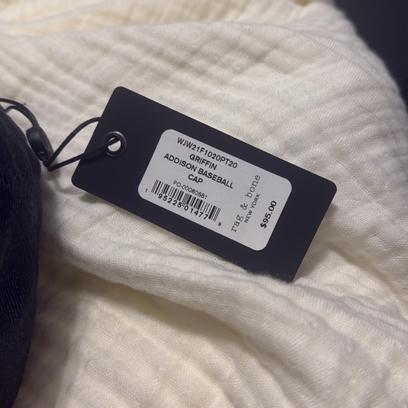 Rag and Bone Addison Baseball Cap NWT - Picture 3 of 3